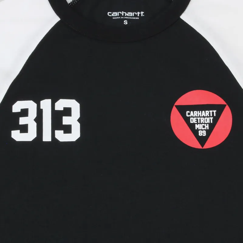 Carhartt Long Sleeve York T-Shirt Black-1