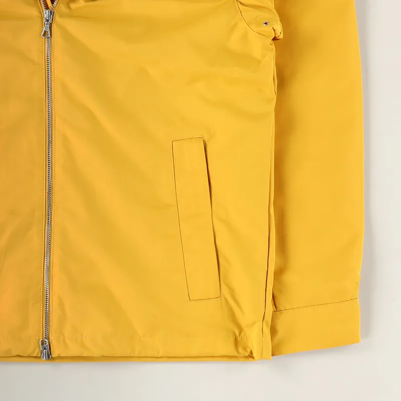 Lacoste Lightweight Zip Windbreaker Yellow Orange-5