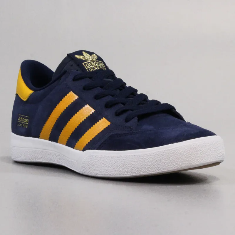 Adidas Lucas Shoes Blue Yellow-4