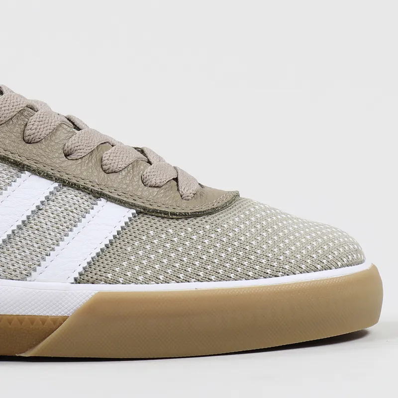 Adidas Lucas Premiere Primeknit Shoes Khaki White Gum-2
