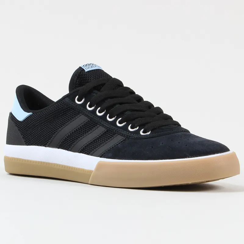 Adidas Lucas Premiere ADV Shoes Black Blue Gum-3