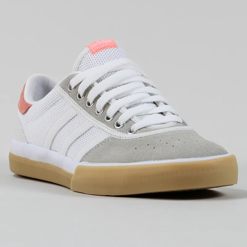 Adidas Lucas Premiere ADV Shoes White Sunglow Grey-3