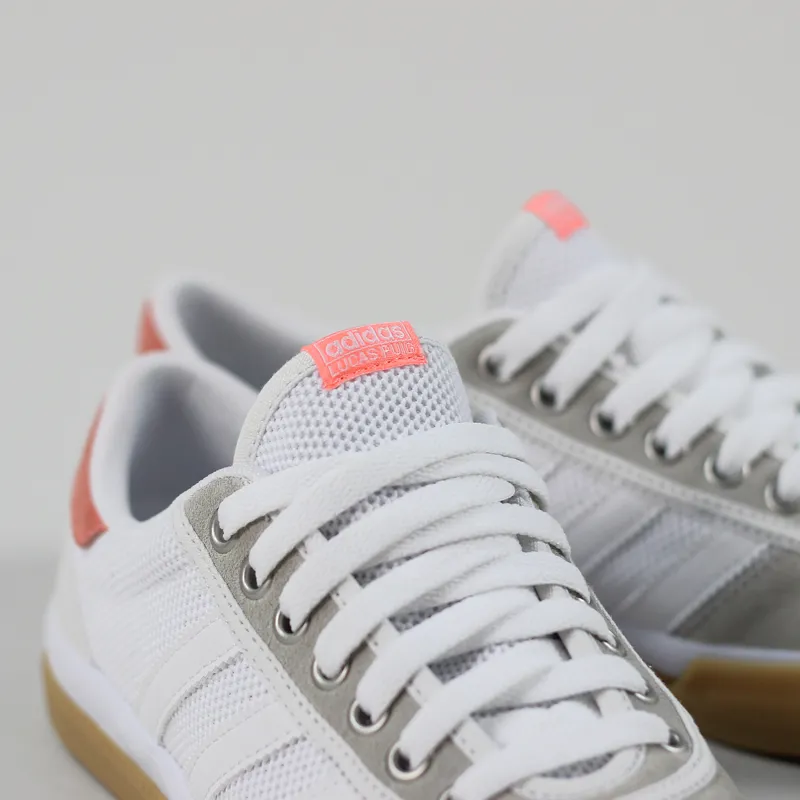 Adidas Lucas Premiere ADV Shoes White Sunglow Grey-7