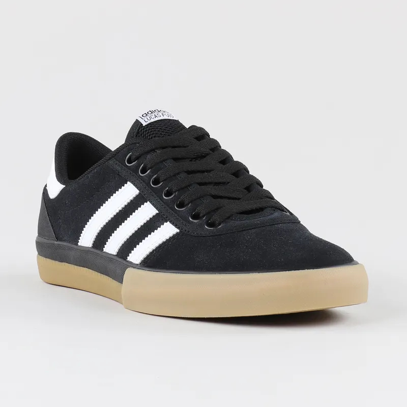 Adidas Skateboarding Lucas Premiere Shoes Black Gum-4