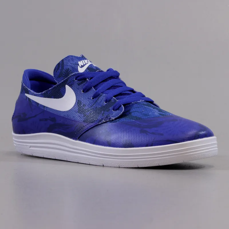 Nike SB Lunar Oneshot World Cup Shoes Game Royal Blue White-4