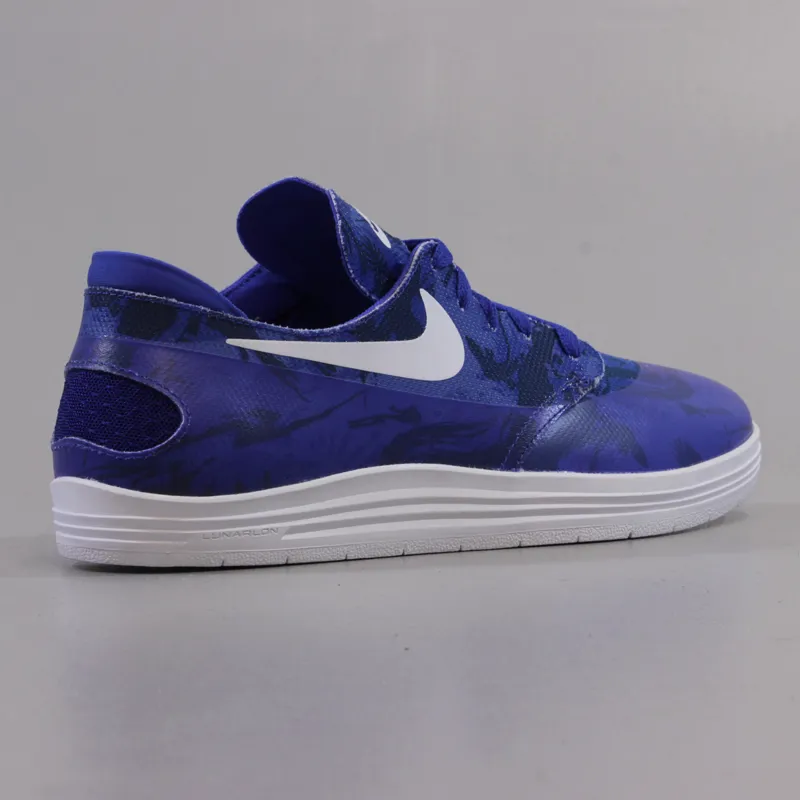Nike SB Lunar Oneshot World Cup Shoes Game Royal Blue White-5