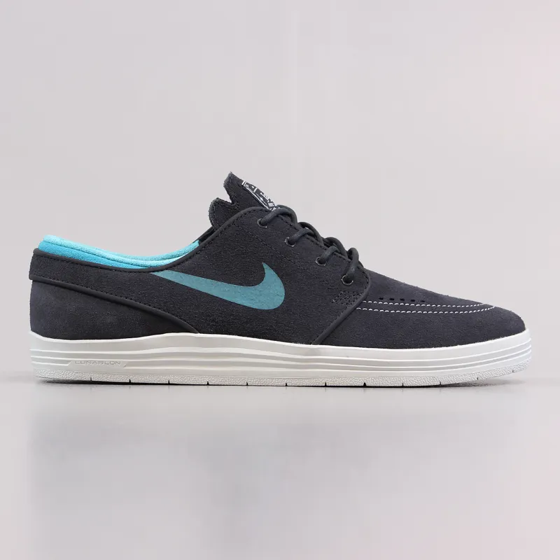 Nike SB Lunar Stefan Janoski Shoes Anthracite White Dusty Cactus