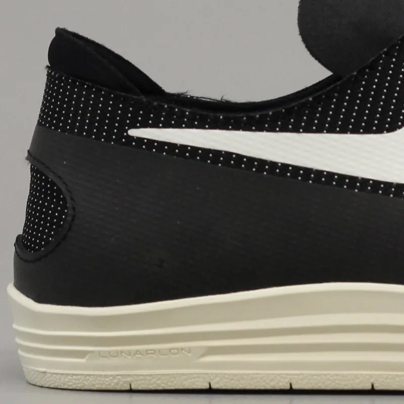 Nike SB Lunar Oneshot Shoes Black Ivory-1