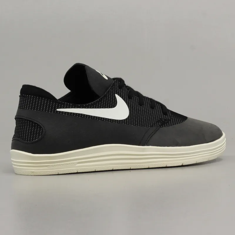 Nike SB Lunar Oneshot Shoes Black Ivory-6