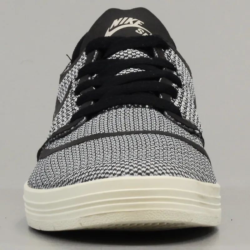 Nike SB Lunar Oneshot R/R Shoes Ivory Black-4