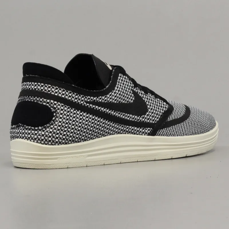 Nike SB Lunar Oneshot R/R Shoes Ivory Black-6