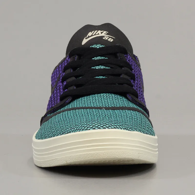Nike SB Lunar Oneshot R/R Shoes Crystal Mint Grape-4