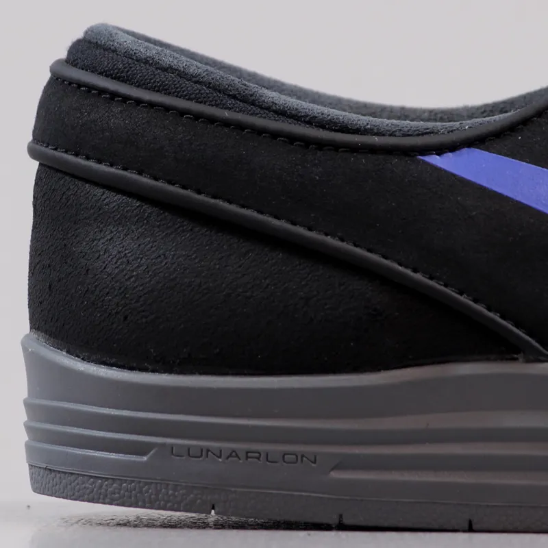 Nike SB Stefan Janoski Lunar Shoes Black Game Royal Cool Grey-1