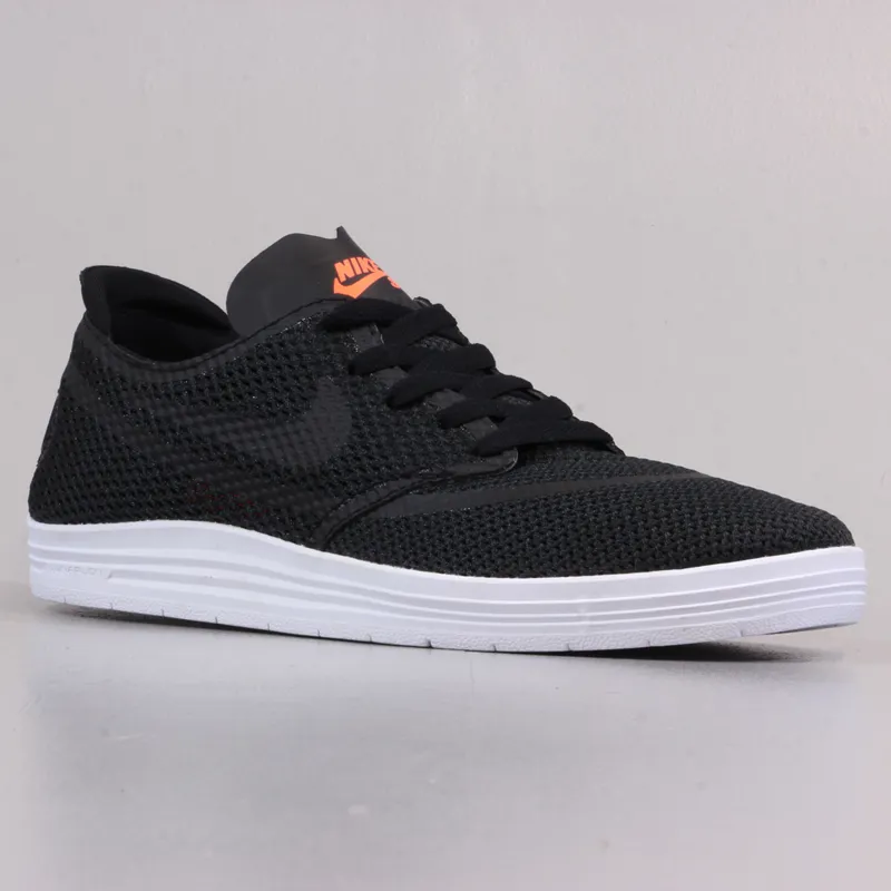 Nike SB Lunar Oneshot R/R Shoes Black Hyper Crimson-4