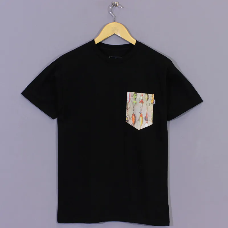 Bohnam Lures Pocket T Shirt Black