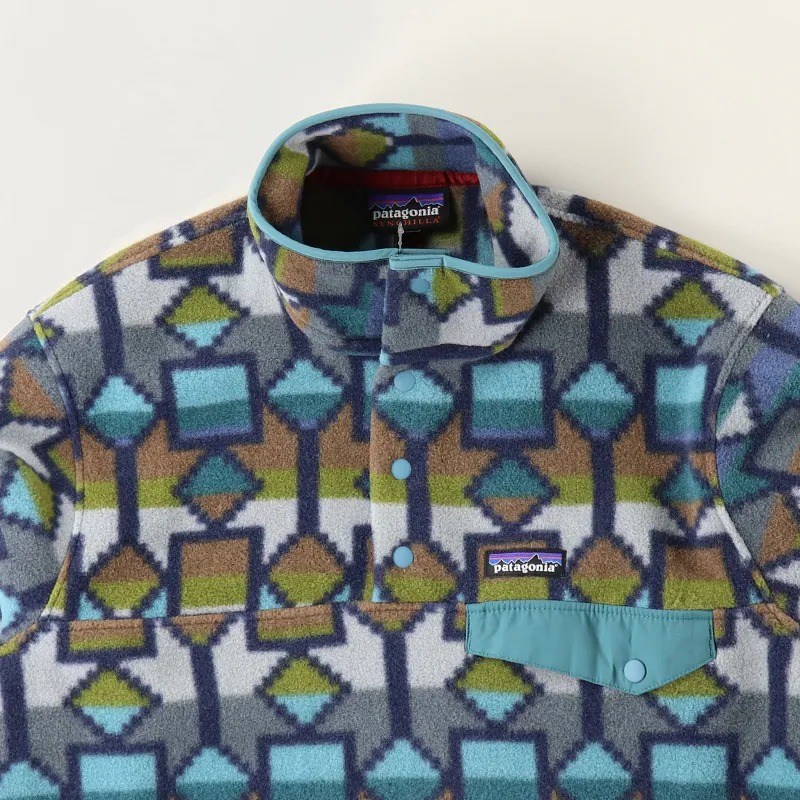 Patagonia Lightweight Synchilla Snap-T Pullover Fleece New Navy-1