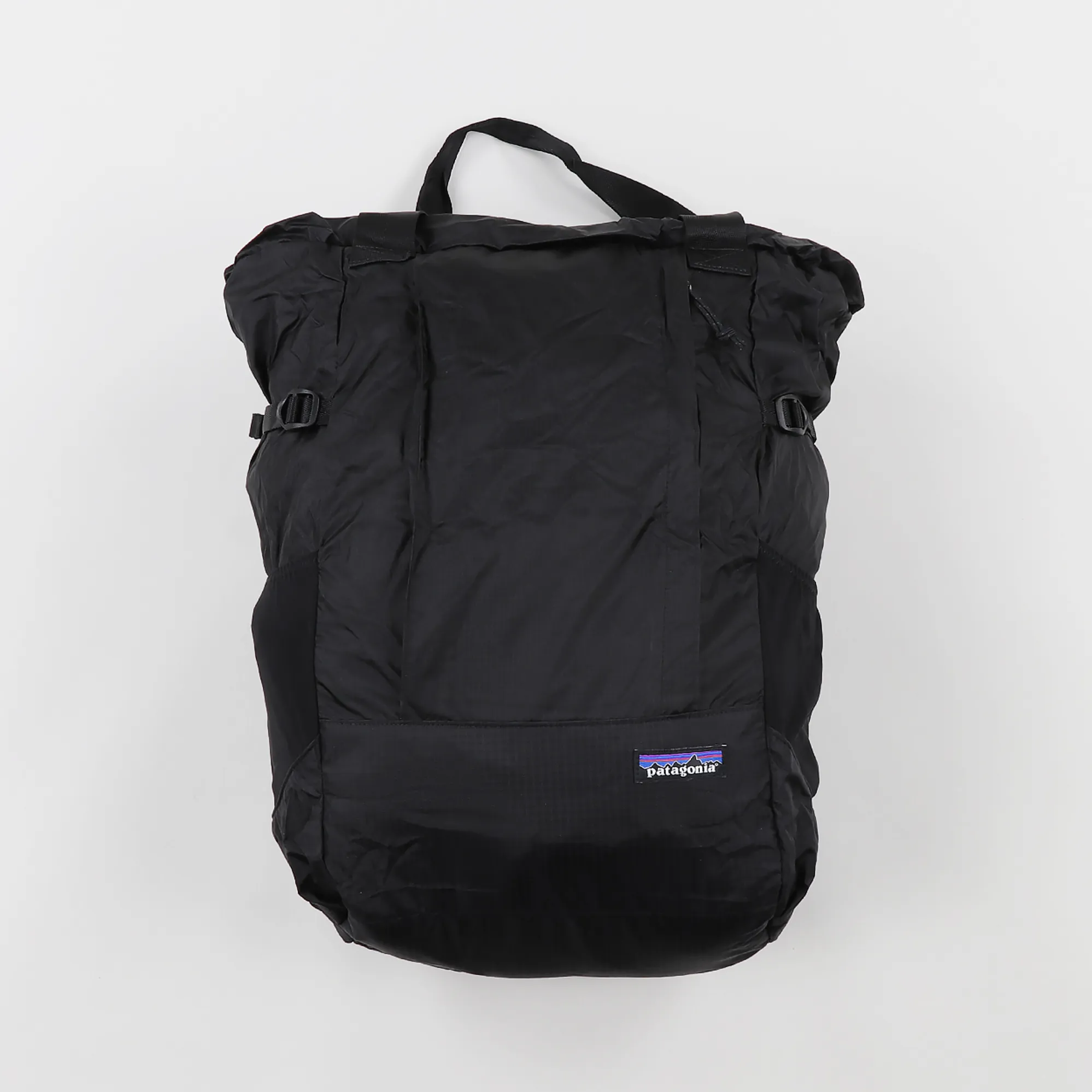 amazon patagonia packable tote backpack Lightweight Travel Pack Worn Wear and sustainable bag. New Rare Patagonia Terravia Tote
