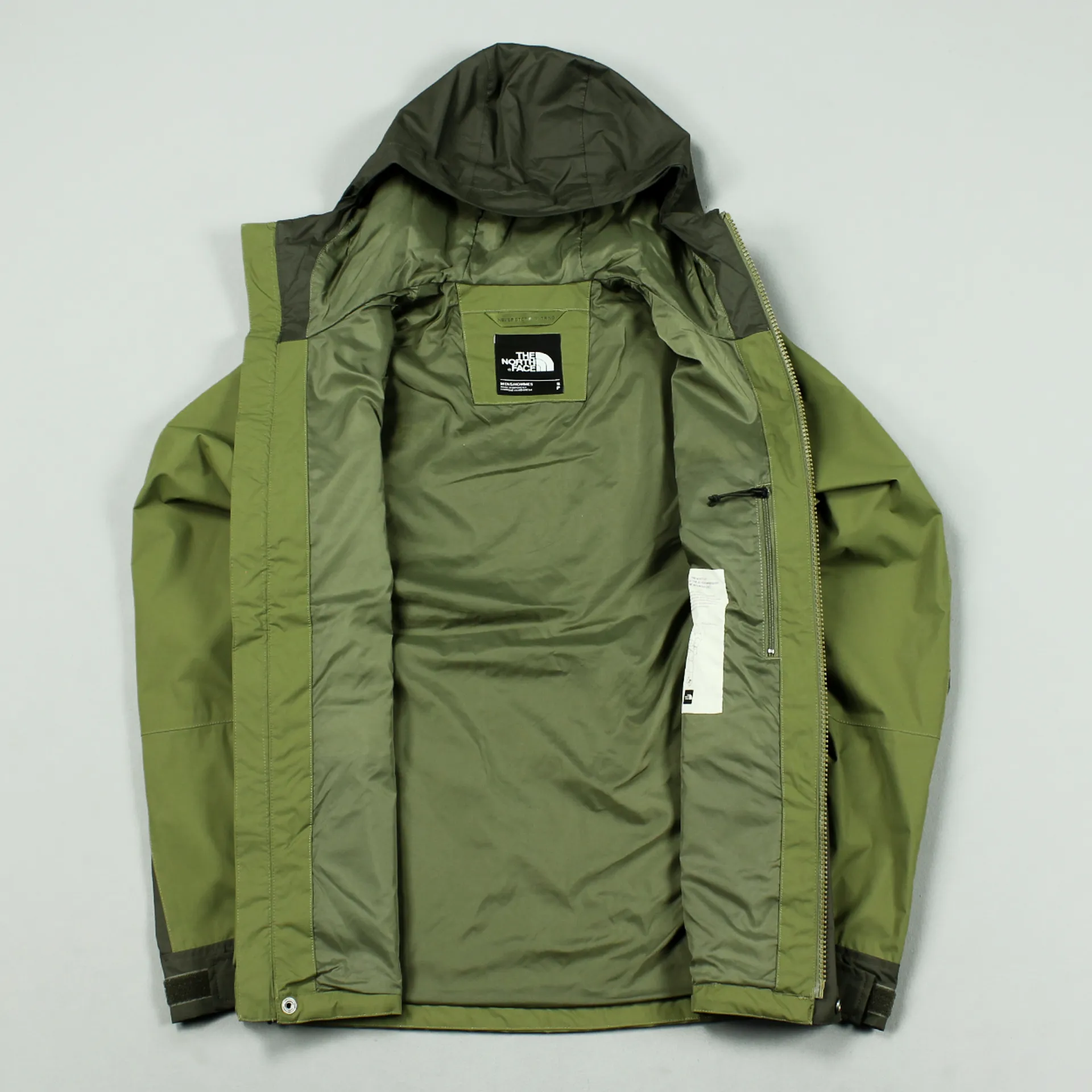 TNF North Face Mens 1985 Series Mountain Coat Burnt Olive Green