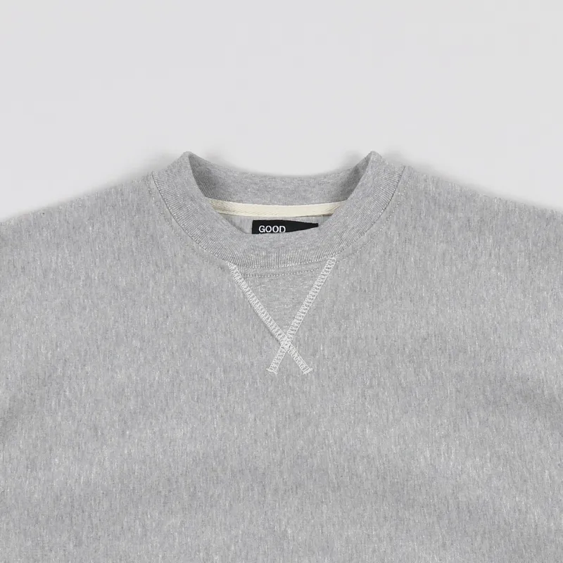 Good Measure M-21 Shirley Crabtree Sweatshirt Grey Marl-1