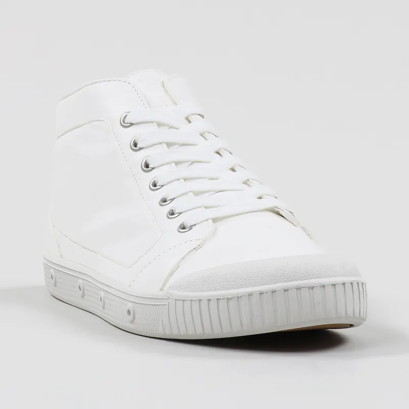 【SPRING COURT】M2 LAMBSKIN LEATHER / ホワイト Spring Court M2 Lambskin Leather Mid Top Tennis Shoes White