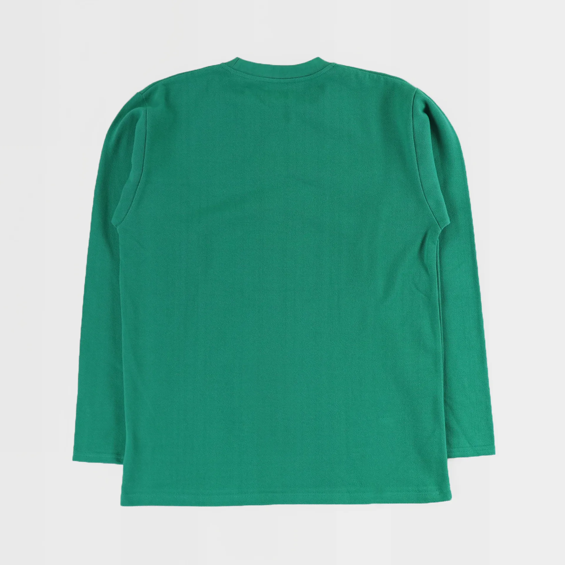 Good Measure M-5 Long Sleeve Pique Football T Shirt Emerald