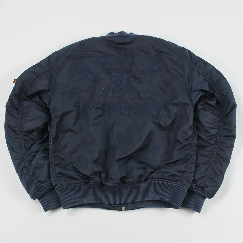 Deus Ex Machina MA1 Flight Jacket Navy-8