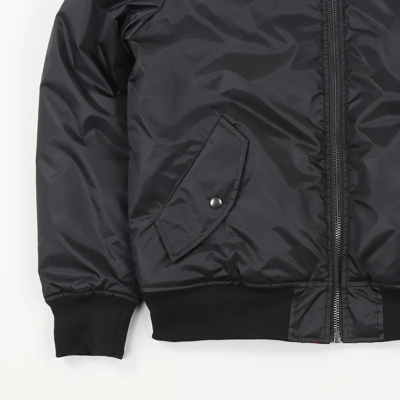 Sex Skateboards MA1 Reversible Jacket Black-4