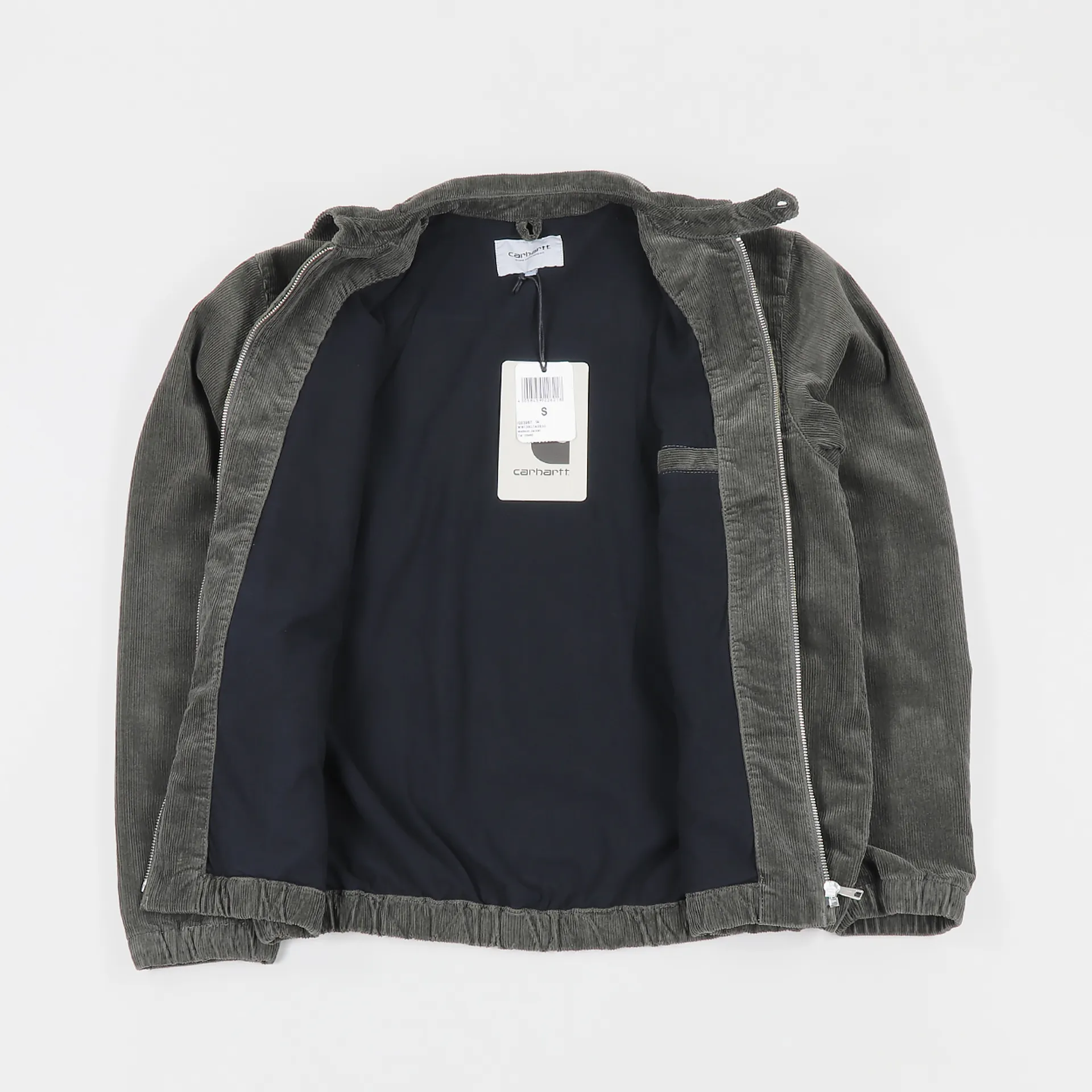 Carhartt Work In Progress Madison Corduroy Jacket Tar Rinsed