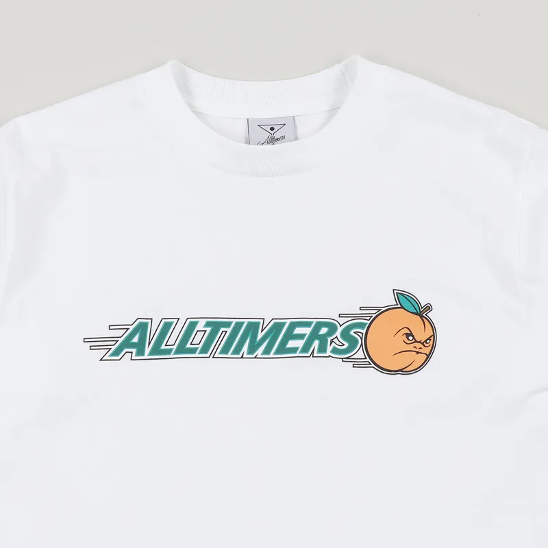 Alltimers Mad T Shirt White-1