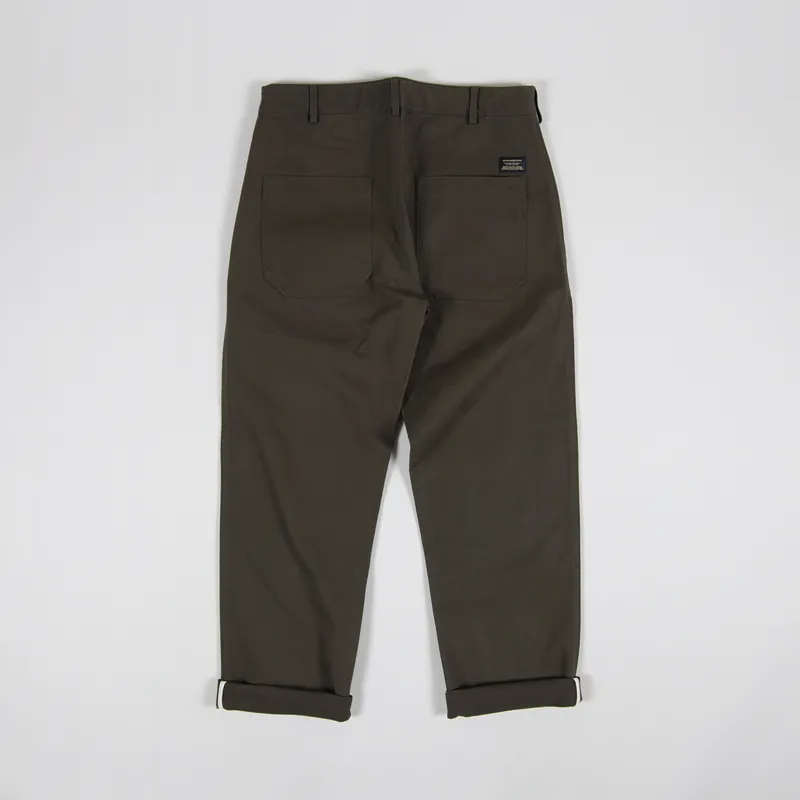 Maharishi Asym Deck Pants Military Olive-1