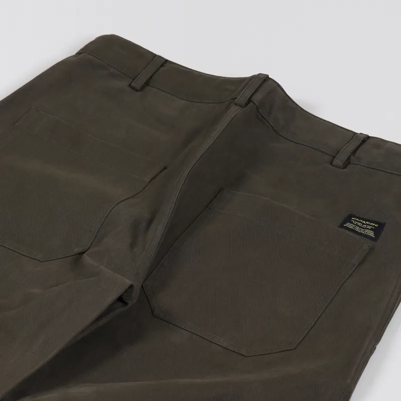 Maharishi Asym Deck Pants Military Olive-6