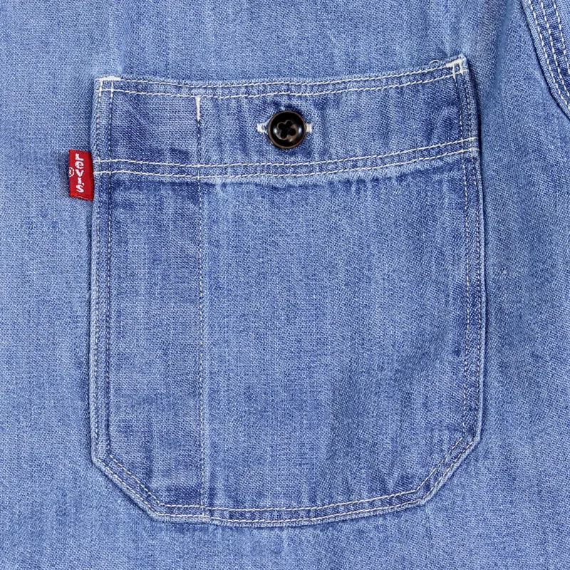 Levis Skate Main Long Sleeve Shirt Denim-2