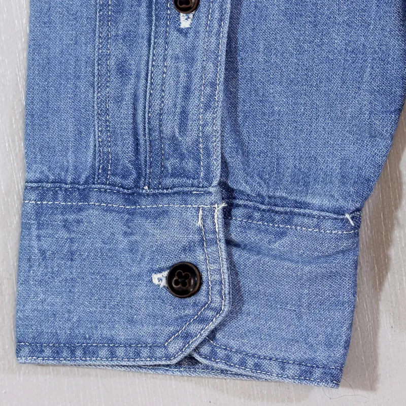 Levis Skate Main Long Sleeve Shirt Denim-3