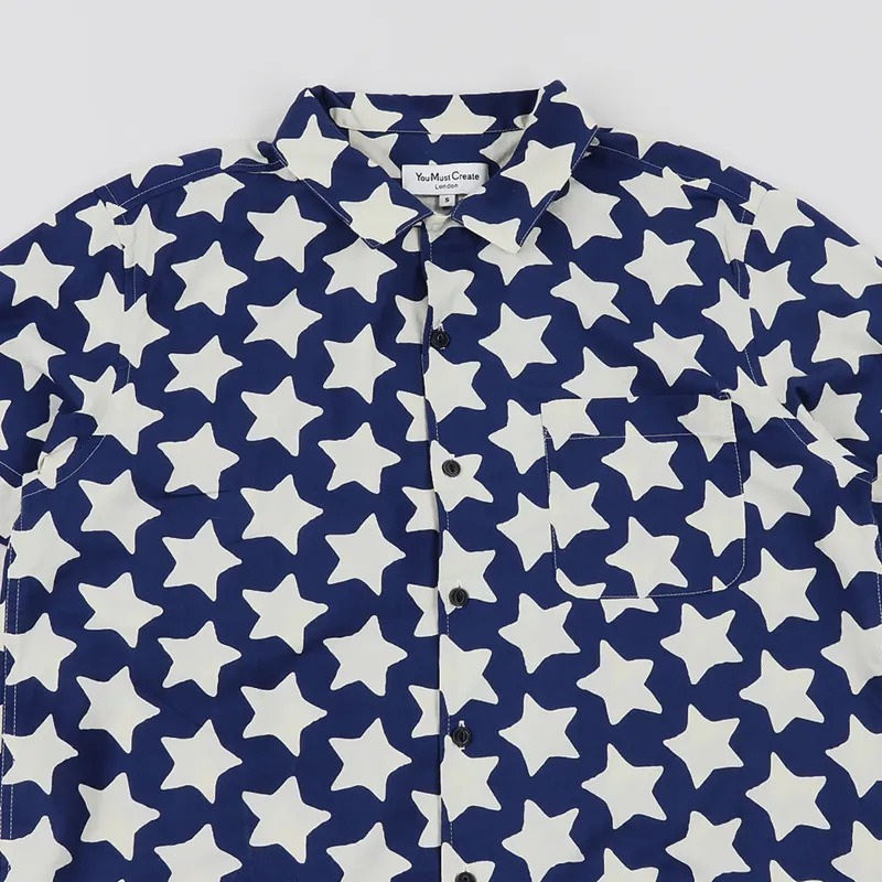 You Must Create Malick Star Shirt Blue-1