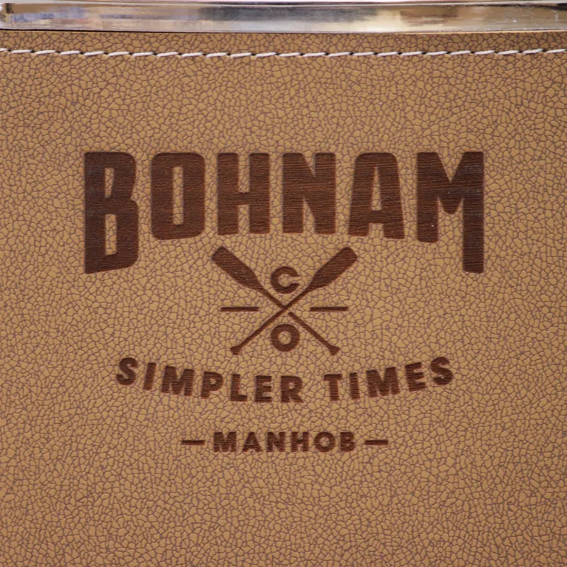 Bohnam Manhob 6 Oz. Hip Flask-1
