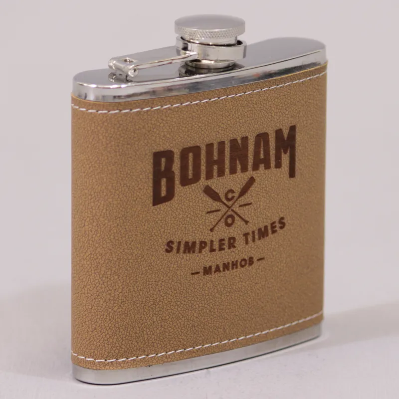 Bohnam Manhob 6 Oz. Hip Flask