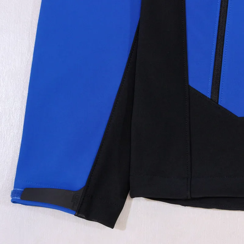 The North Face Apex Mens Bionic Hooded Jacket Black Snorkel Blue-4