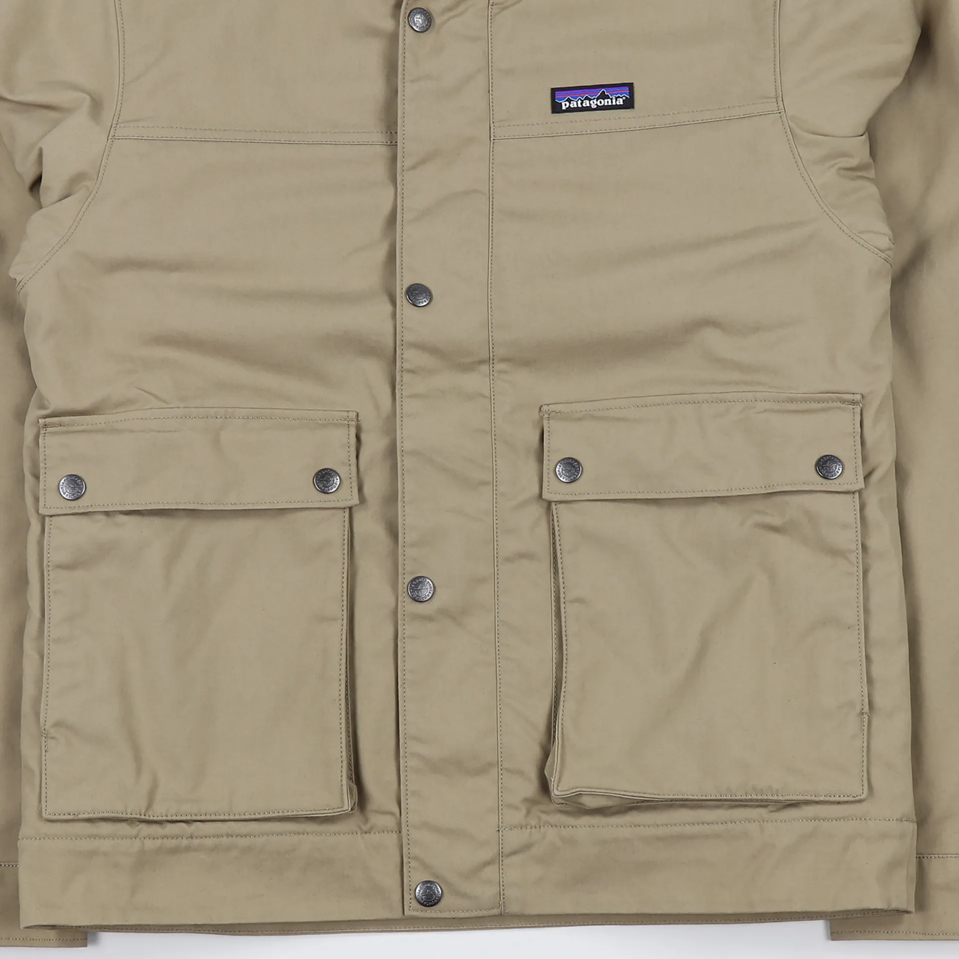 Patagonia Maple Winter Pile Grove Canvas Jacket Mojave Khaki
