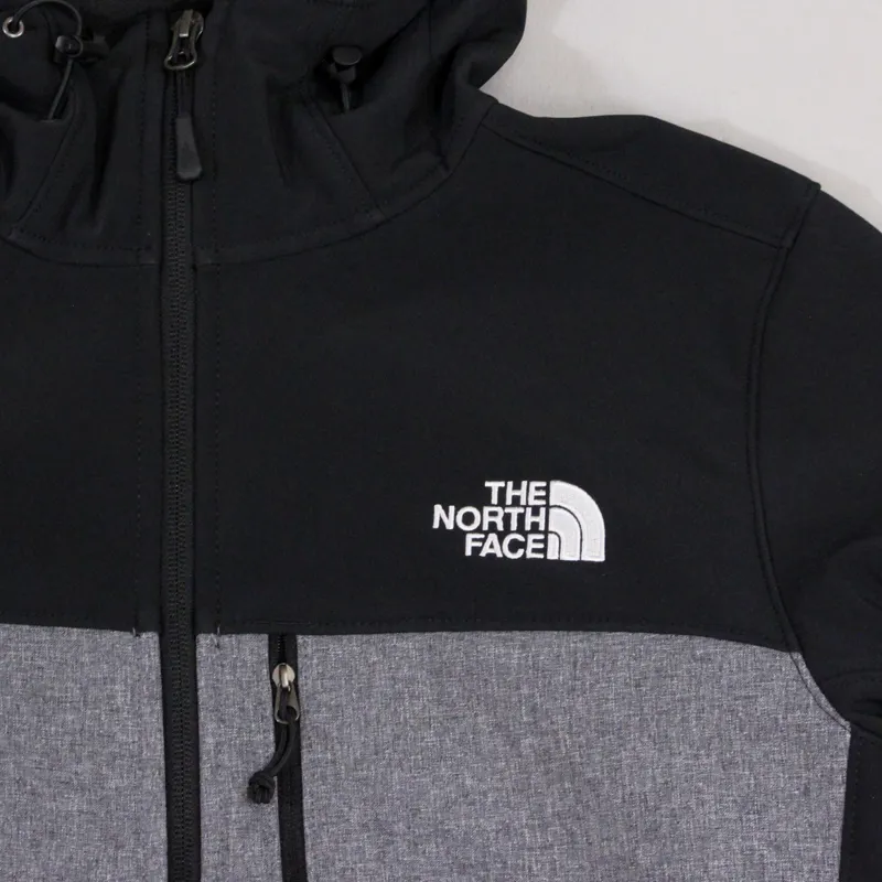 The North Face Mens Apex Bionic Hoodie Black Heather-1