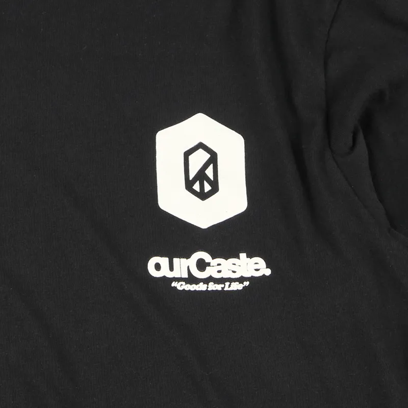 OurCaste Mark T Shirt Black-1