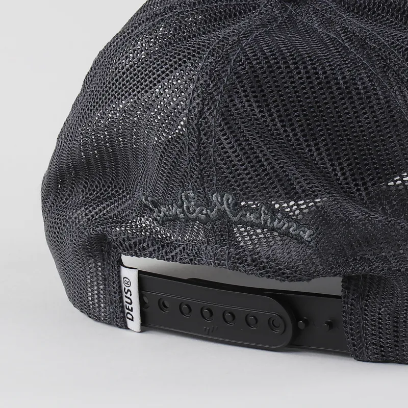 Deus Ex Machina Marley Trucker Soft Black-2