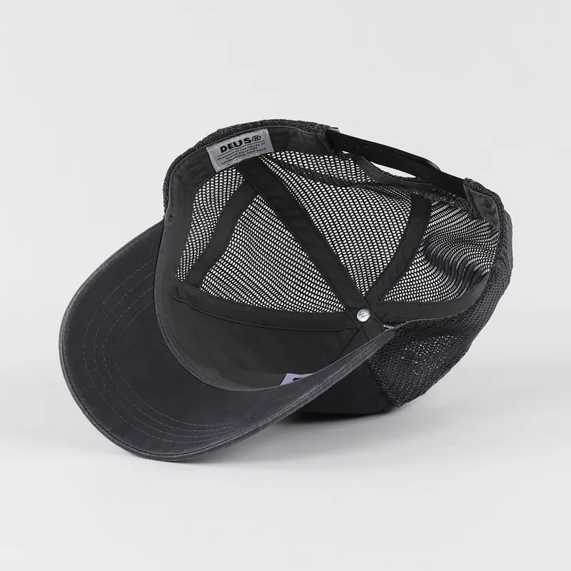 Deus Ex Machina Marley Trucker Soft Black-3