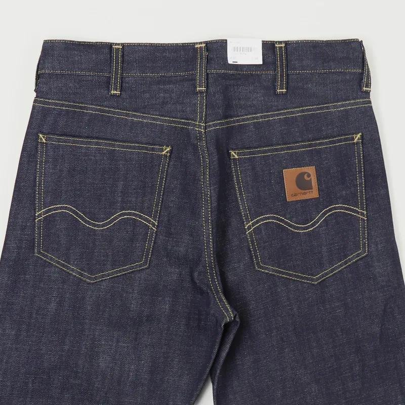 Carhartt WIP Marlow Pant Blue Rigid-4