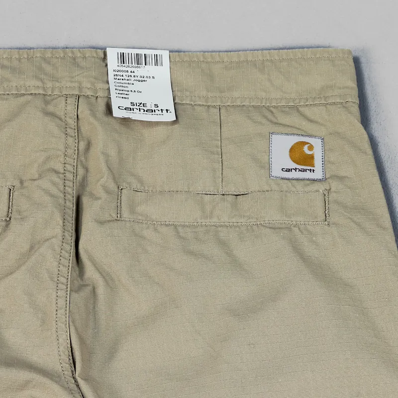 Carhartt Marshall Jogger Pants Leather-5