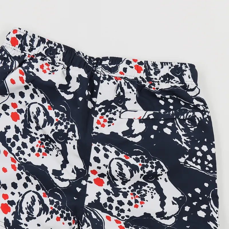 Samsøe And Samsøe Mason Swim Shorts AOP Blue Panthera-3
