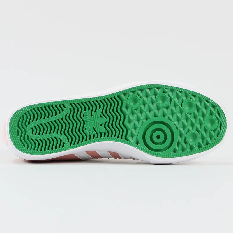 Adidas Matchcourt High Remix Nakel Smith Shoes Haze Coral White-5