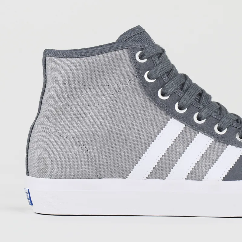 Adidas Skateboarding Matchcourt High Remix Shoes Onix Grey White-1