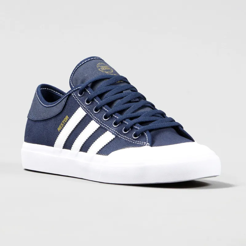 Adidas Matchcourt Shoes Navy White-3
