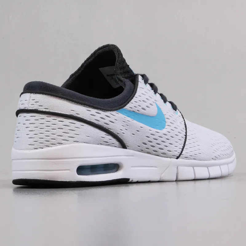 Nike SB Stefan Janoski Max Shoes White Clearwater Anthracite Black-5