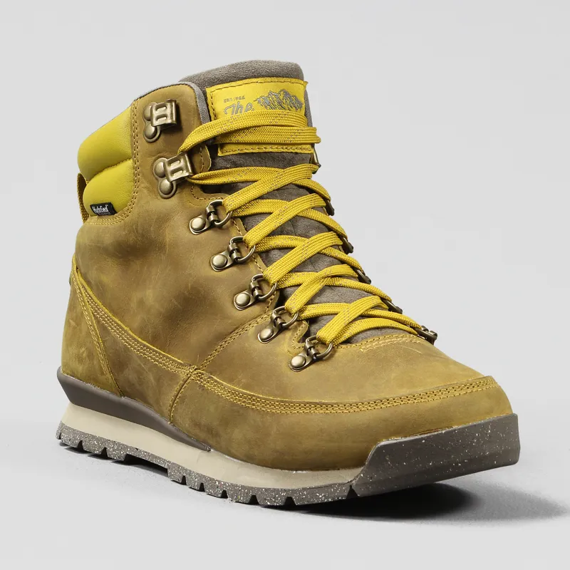 The North Face Back-To-Berkeley Redux Leather Boots Olive Oil Brown-3